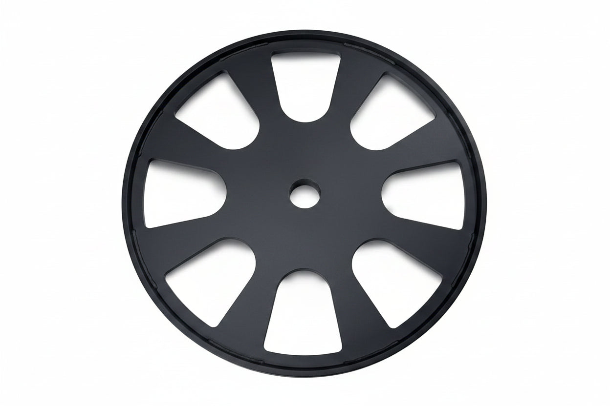 Apollon Wheels – Pair, 20kg per Wheel, Black Powder Coated