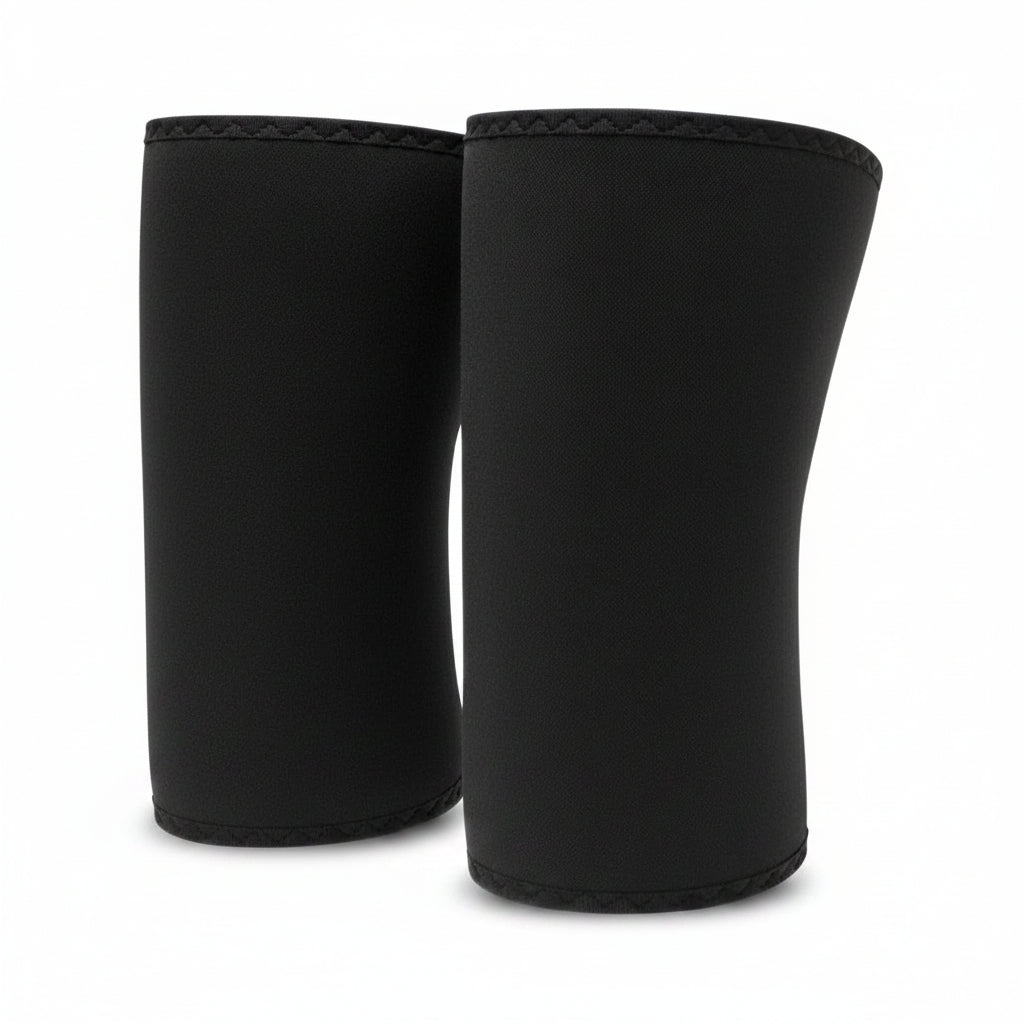 7mm Inferno PRO Knee Sleeves - Extra Stiff Neoprene, Stealth - IPF Approved