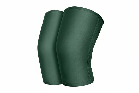 7mm Inferno Neoprene Knee Sleeves, Vintage Green - IPF Approved (Pair)